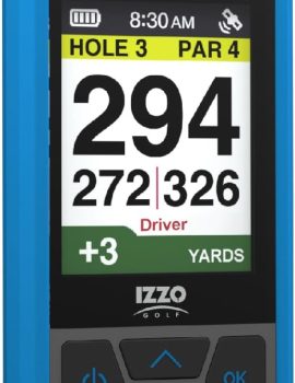 Izzo Swami 6000 Handheld Golf GPS Water-Resistant Color Display with 38,000 Course Maps & Scorekeeper