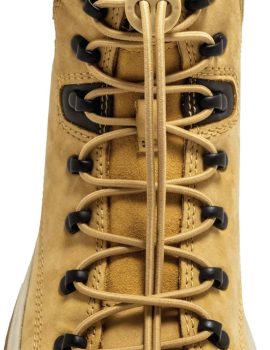 Lock Laces Premium Heavy Duty Elastic No-Tie Laces for Boots and Shoes (1 Pair)