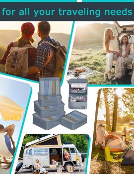 Packing Cubes, Packing Cubes for Travel, Suitcase Organizer, Travel Cubes for Packing, Packing Cube
